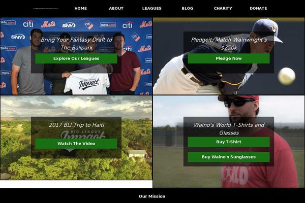 bigleagueimpact.org site used Bli