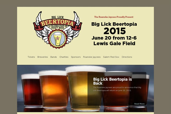 Chameleon theme site design template sample