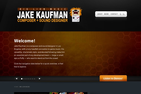 Savant theme site design template sample