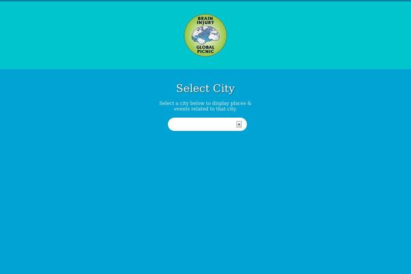 GeoPlaces theme site design template sample
