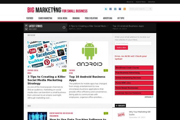 Site using WP Biographia plugin