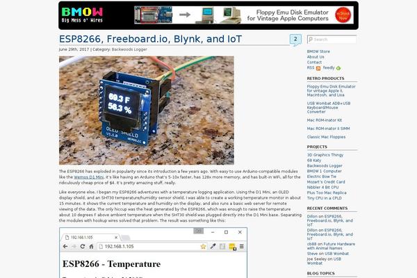 bigmessowires.com site used Fspring_widgets