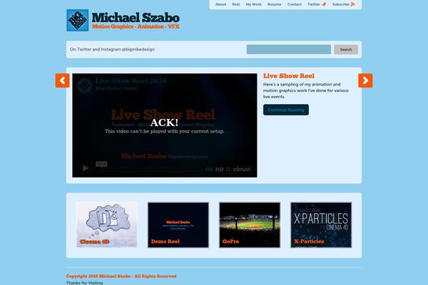 bigmikedesign.com site used Vidley