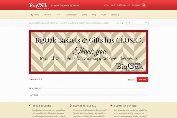 Bonfire theme site design template sample