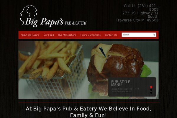 Blackbird theme site design template sample