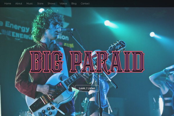 Site using Better Bandsintown plugin
