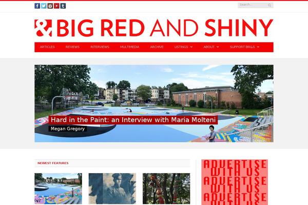 SmartMag theme site design template sample