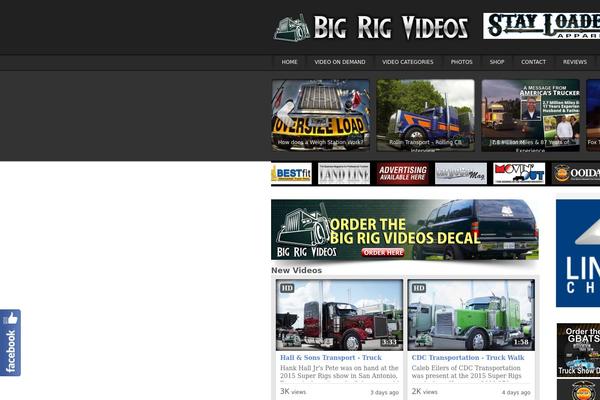 Video Elements theme site design template sample