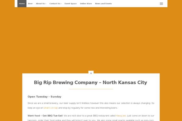 bigripbrewing.com site used Cosimo