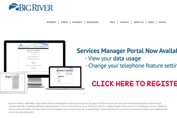 Sparse theme site design template sample