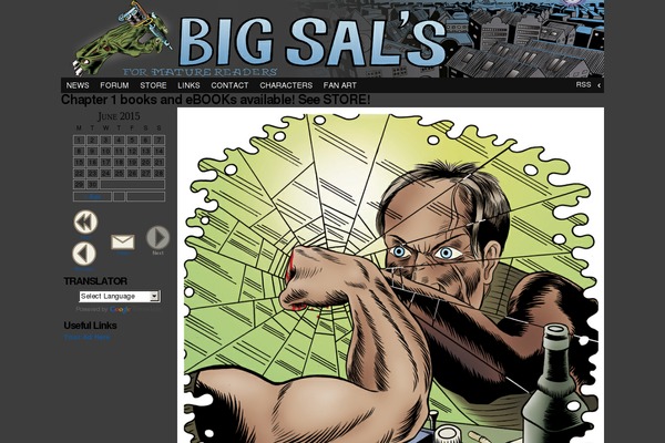 ComicPress theme site design template sample