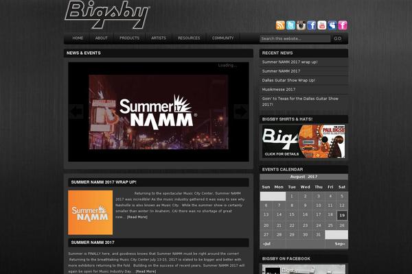 Hestia theme site design template sample