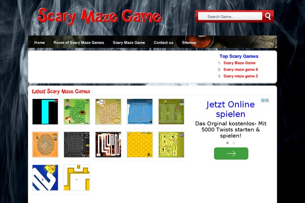 Durus theme site design template sample