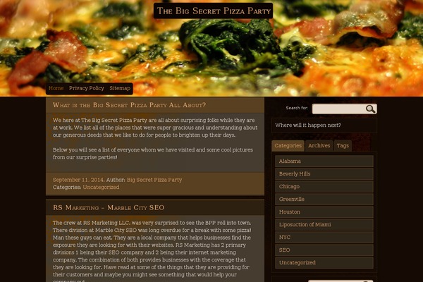 MT dark theme site design template sample
