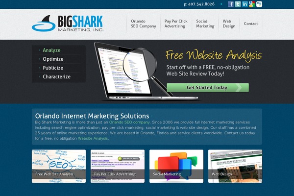 Snaps theme site design template sample