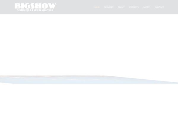 Construct theme site design template sample