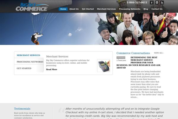 bigskycommerce.com site used Kallyas