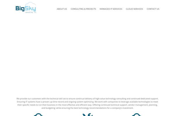 Flathost theme site design template sample