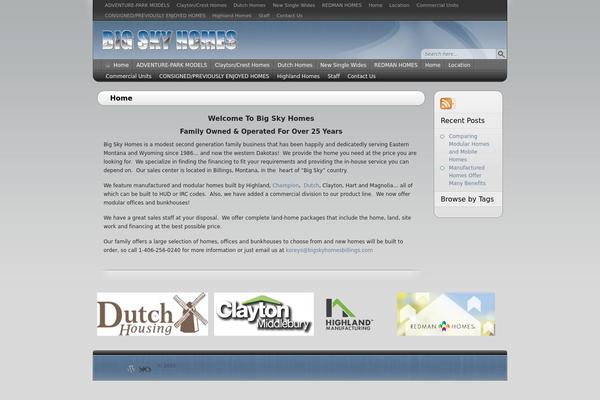 Arjuna X theme site design template sample
