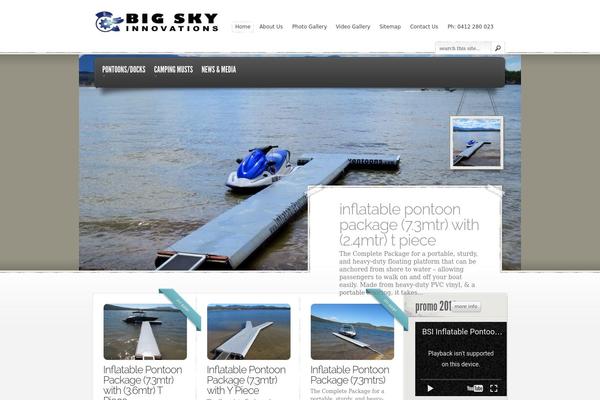 eStore theme site design template sample