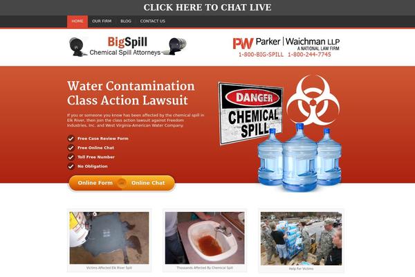 JustLanded theme site design template sample