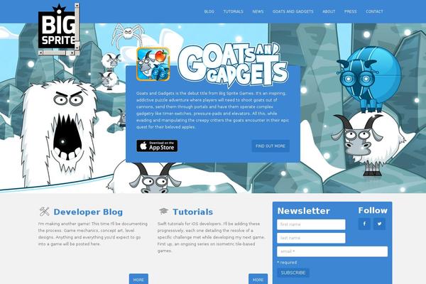 Site using Cresta Social Share Counter plugin