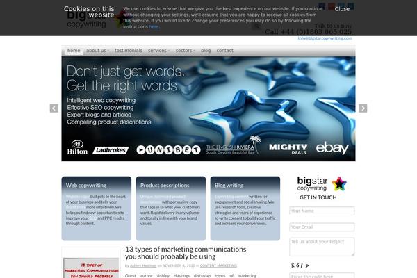 Site using Blogmentor plugin