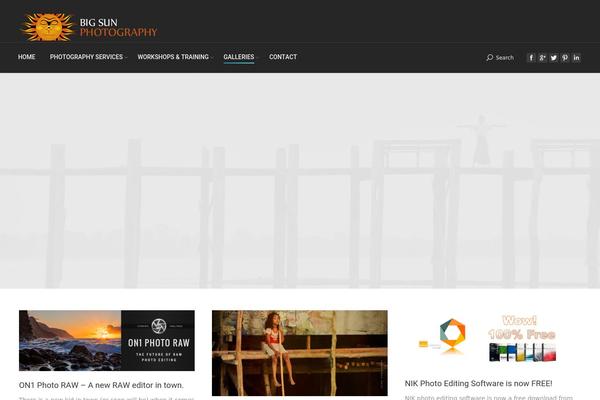 Armada theme site design template sample