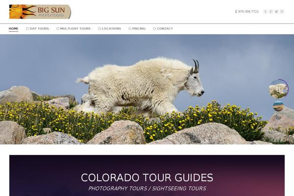 Armada theme site design template sample