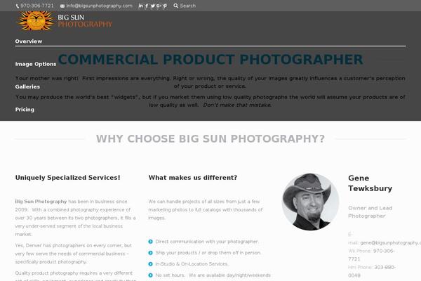 Armada theme site design template sample