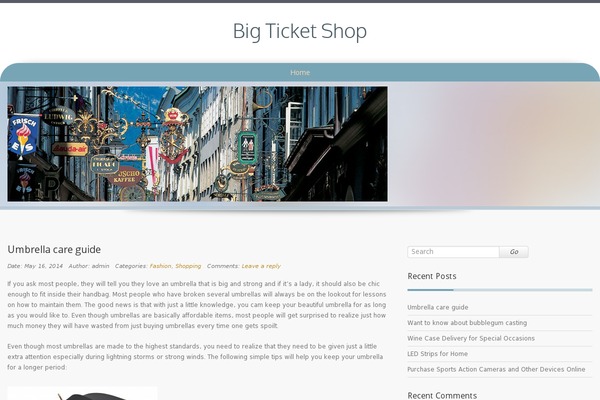 Preference Lite theme site design template sample