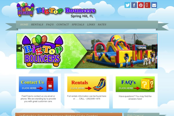 iRibbon theme site design template sample