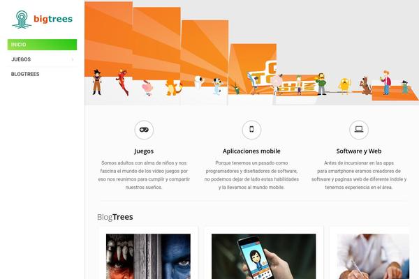The7 theme site design template sample