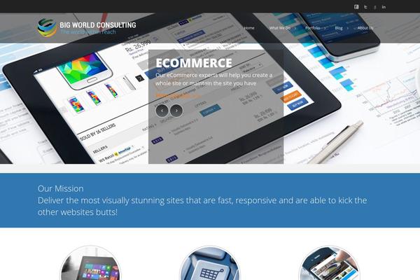 Circles theme site design template sample