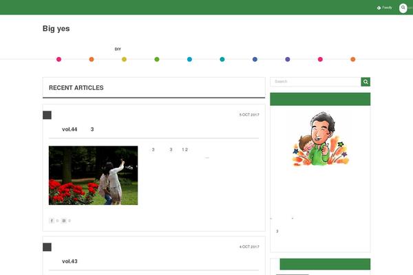 Dp-colors theme site design template sample
