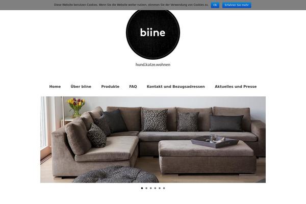 Virtue theme site design template sample