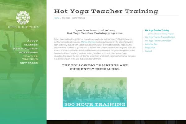 BeautySpot theme site design template sample