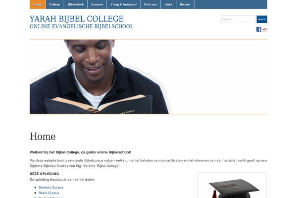 Education Hub theme site design template sample