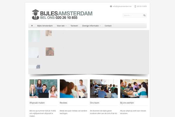 Aqua theme site design template sample