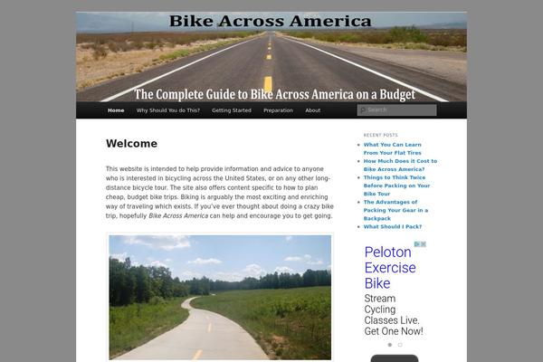 Twenty Eleven theme site design template sample