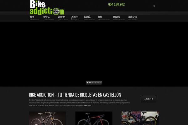 bikeaddiction.es site used Rhapsody