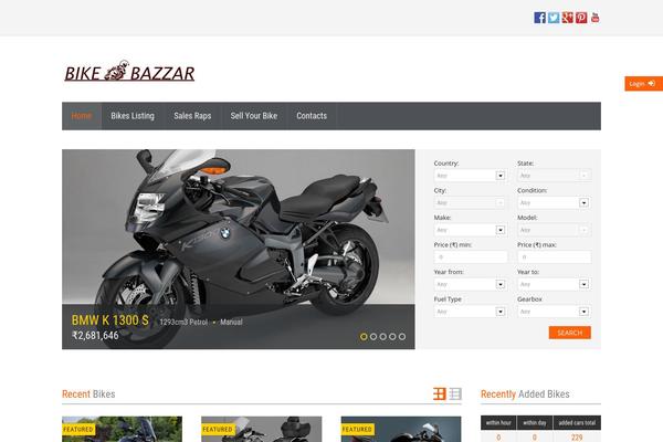 Cardealer theme site design template sample