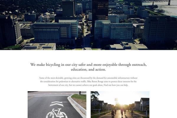 Evolution theme site design template sample