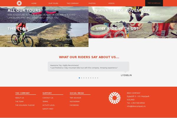 Kallyas theme site design template sample