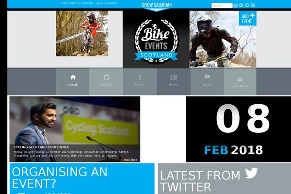 Site using WP Twitter widget by rYokiNG plugin