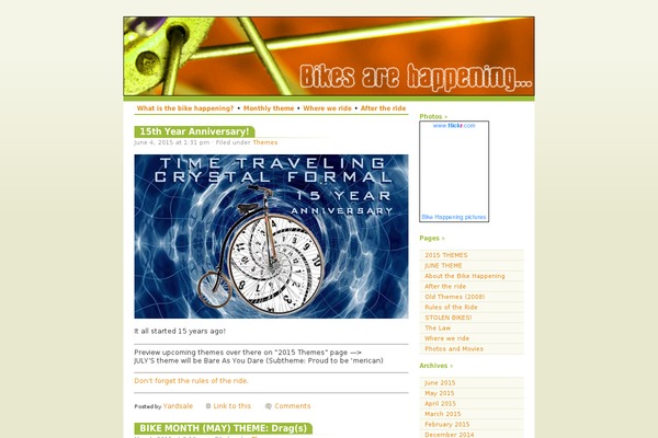 Almost Spring theme site design template sample