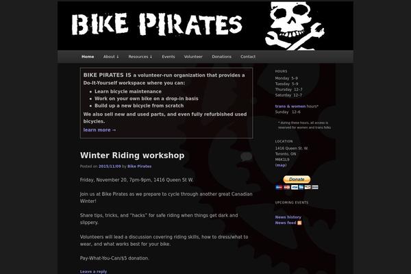 Site using WP Calendar plugin