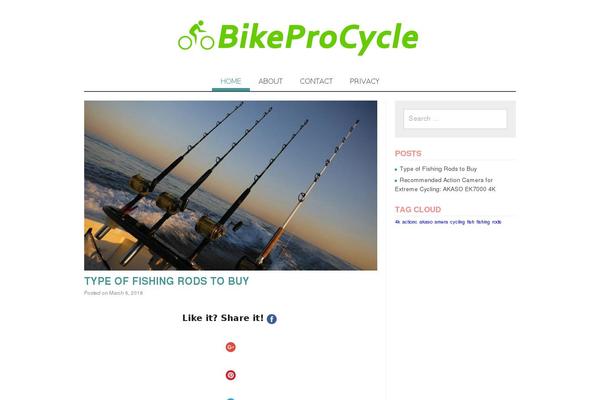 Monaco theme site design template sample