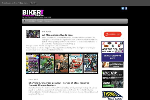 Site using Really Simple Share plugin