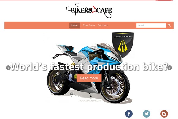 bikers theme websites examples